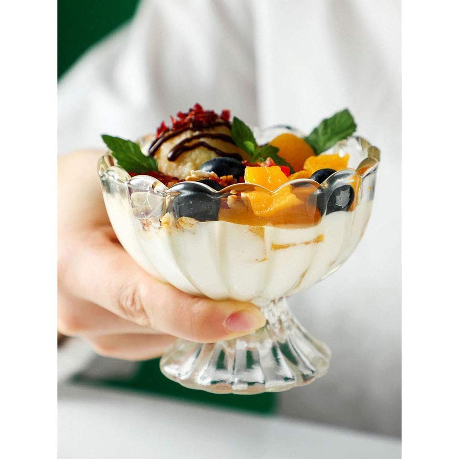 0091c Serving Dessert Bowl Ice Cream Salad Fruit Bowl - 6pcs Serving Dessert Bowl Ice Cream Salad Fruit Bowl - 6pcs 0091c Serving Dessert Bowl Ice Cream Salad Fruit Bowl - 6pcs Serving Dessert Bowl Ice Cream Salad Fruit Bowl - 6pcs